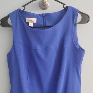 Alyx Royal 💙 Blue Sleeveless Midi Sheath Dress Size 6